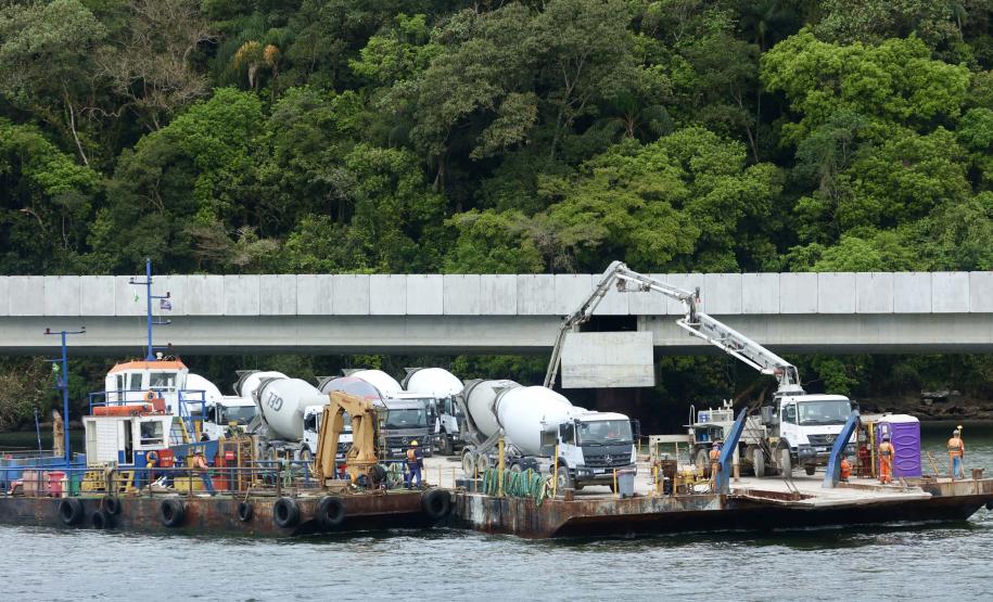 Obras Ponte de Guaratuba