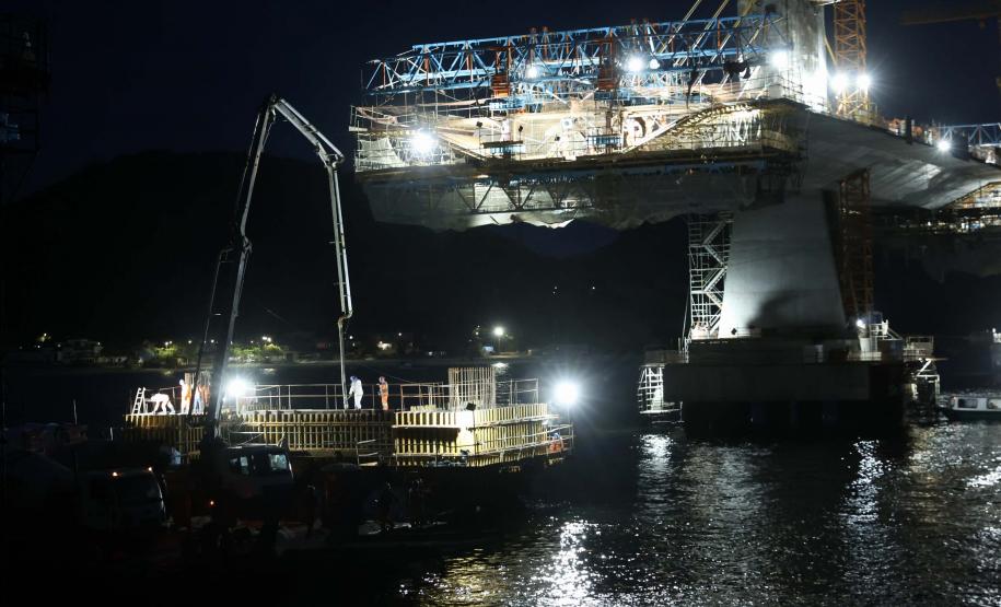 Obras Ponte de Guaratuba