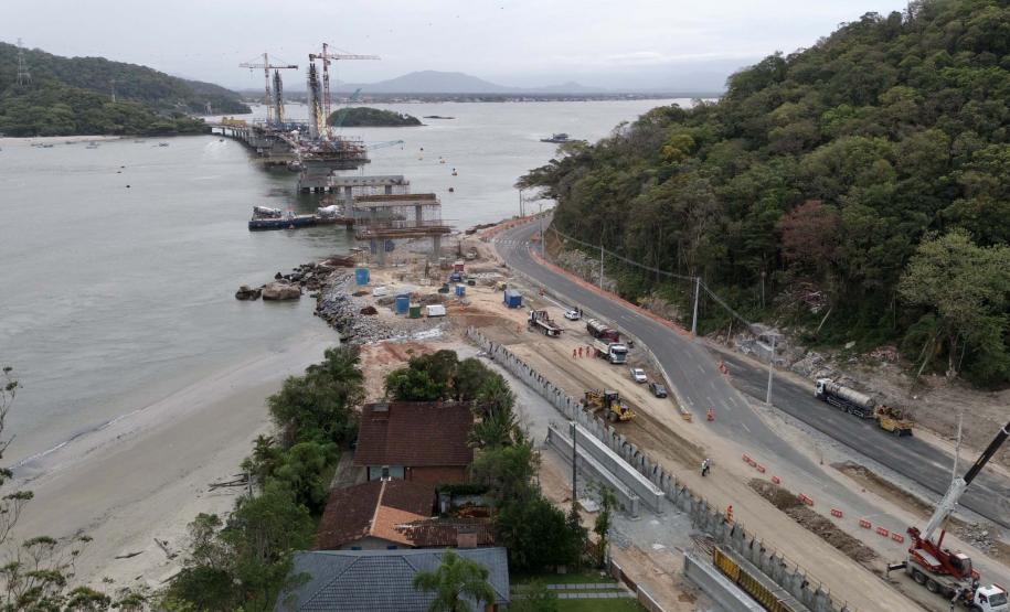 Obras Ponte de Guaratuba