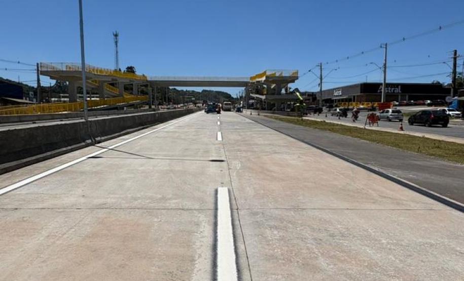 bras do segundo lote da duplicação da Rodovia dos Minérios