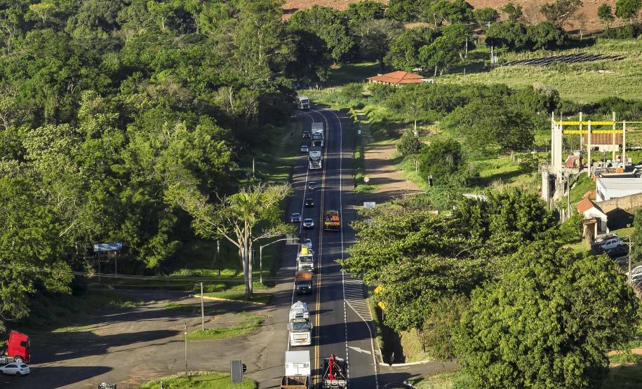 obras da duplicação entre Jacarezinho e Santo Antonio da Platina