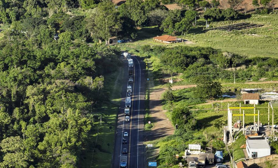 duplicação entre Jacarezinho e Santo Antonio da Platina