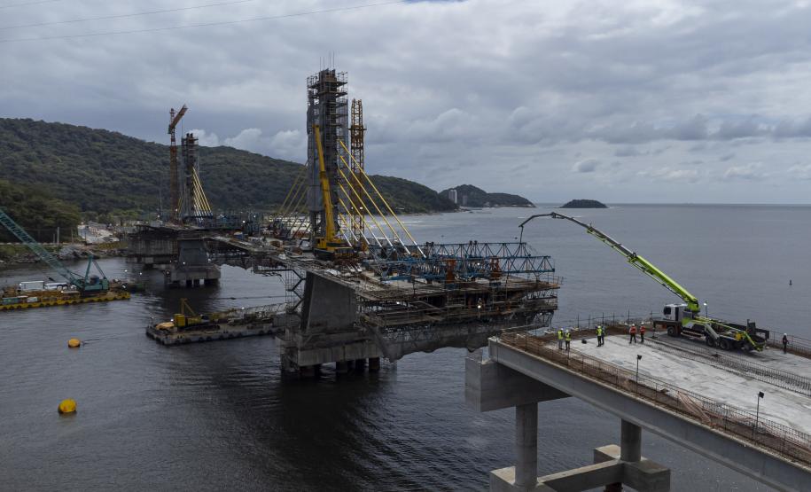 Obras Ponte de Guaratuba