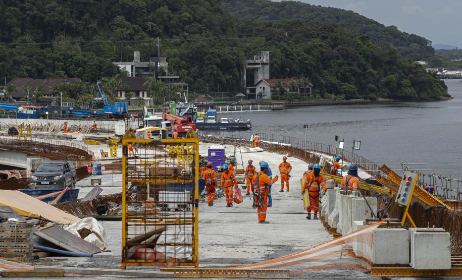 Obras Ponte de Guaratuba
