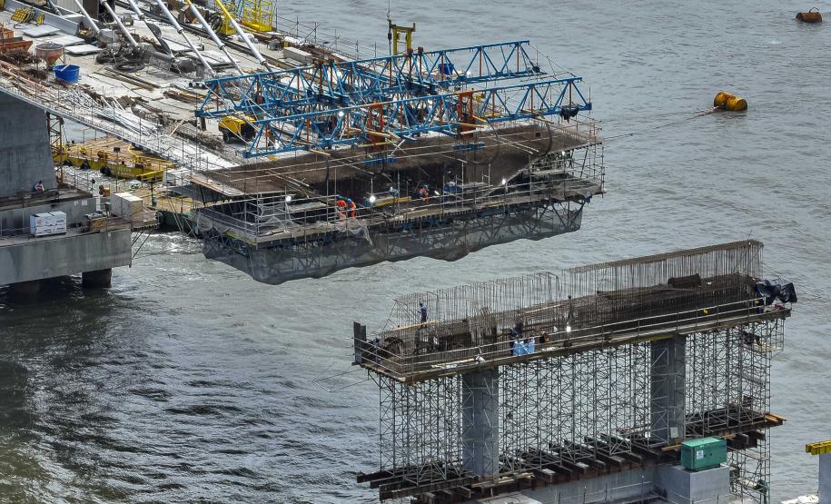 Obras Ponte de Guaratuba