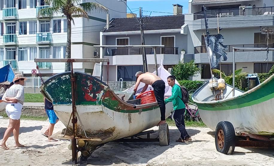 Acompanhamento técnico da atividade pesqueira na Baía de Guaratuba