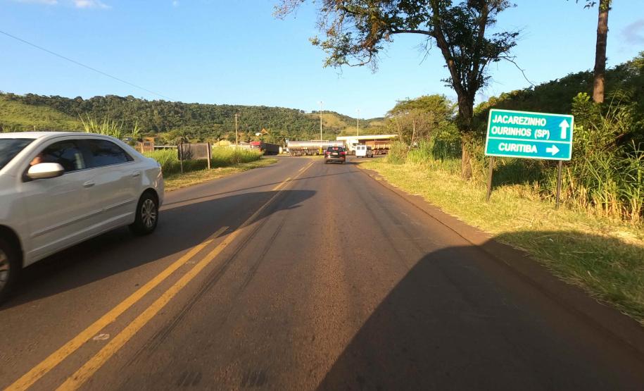 PR-092 entre Santo Antonio da Platina e Andirá