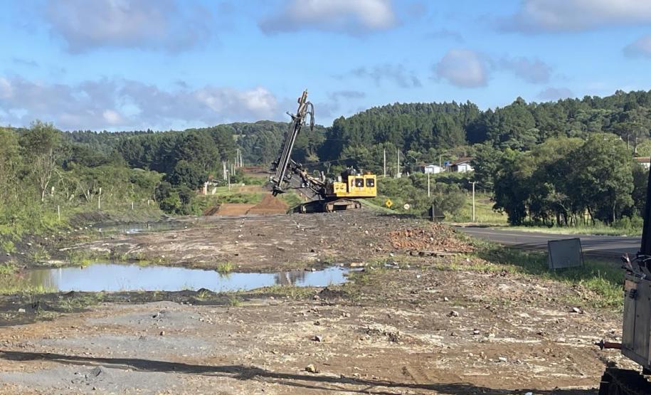 Rodovia entre Turvo e Palmeirinha terá duas detonações de rocha nesta quarta-feira