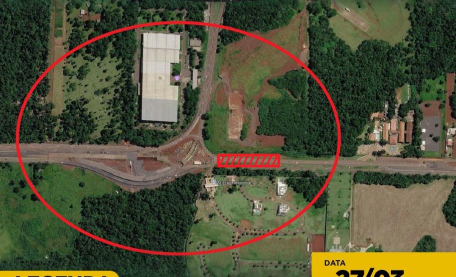 Rodovia das Cataratas será bloqueada nesta sexta de manhã para detonação de rochas