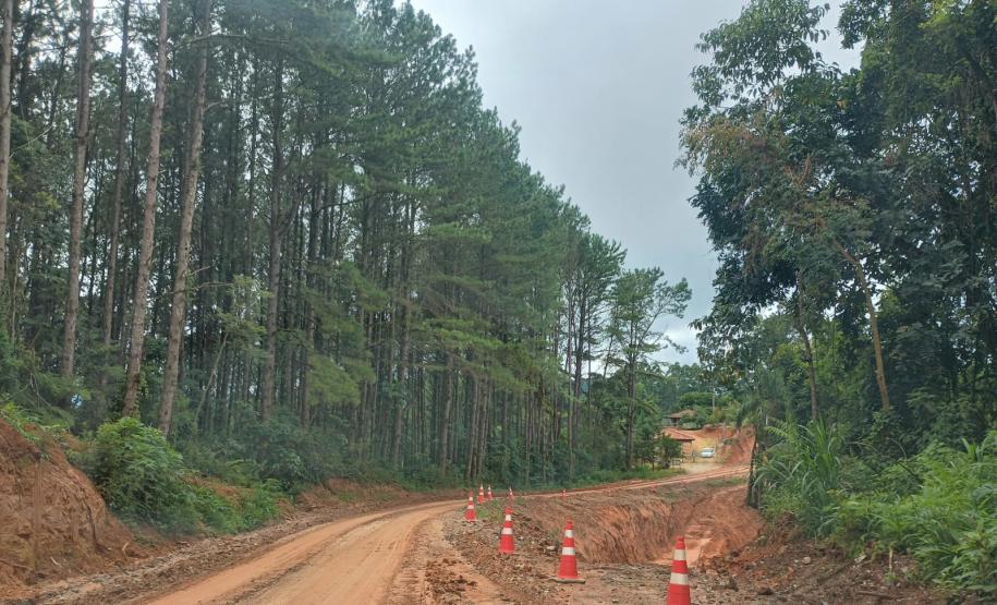 PR-092 em Doutor Ulysses será interditada para avançar em obra de pavimentação