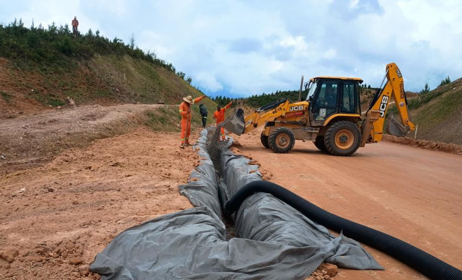 PR-092 em Doutor Ulysses será interditada para avançar em obra de pavimentação