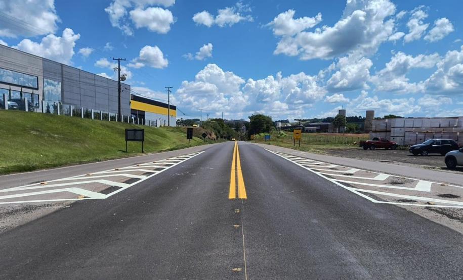 DER/PR reforça sinalização viária em Francisco Beltrão e na ligação com Itapejara D'Oeste