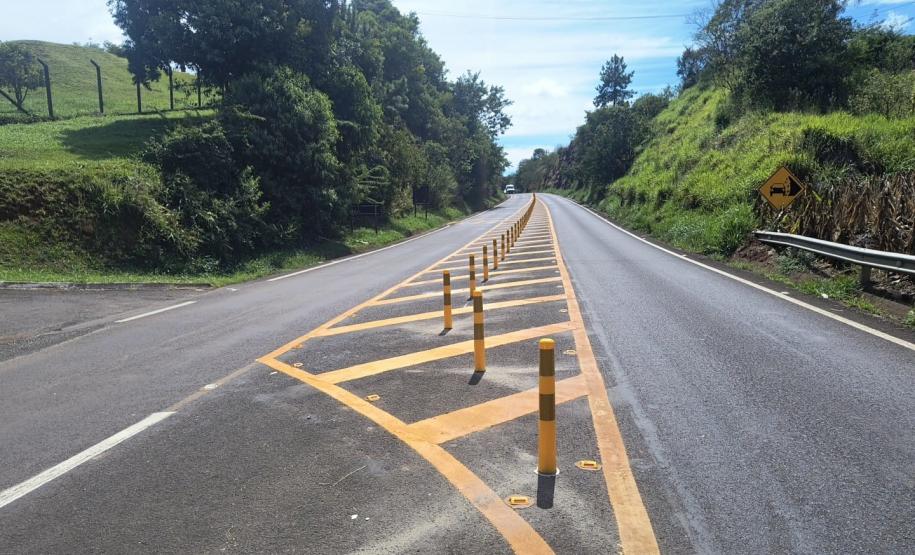 DER/PR reforça sinalização viária em Francisco Beltrão e na ligação com Itapejara D'Oeste
