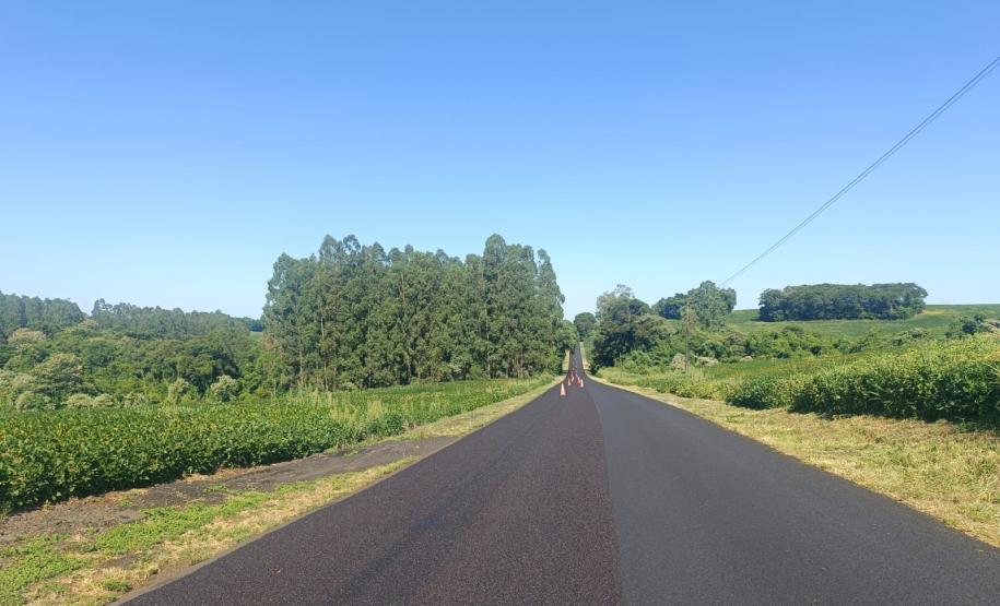 Rodovia entre Salto do Lontra e Santa Izabel do Oeste recebe serviços de conservação