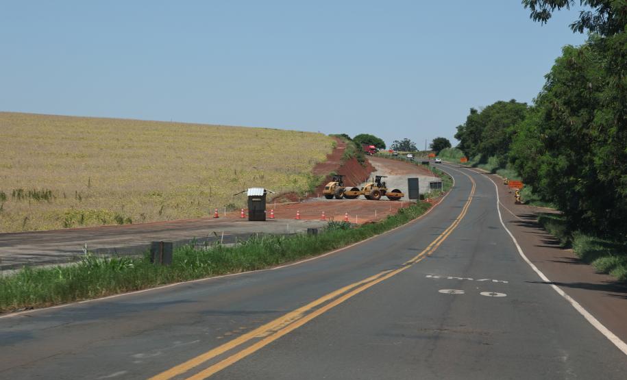 Perto do fim: duplicação da PR-317 entre Maringá e Iguaraçu chega a 82%