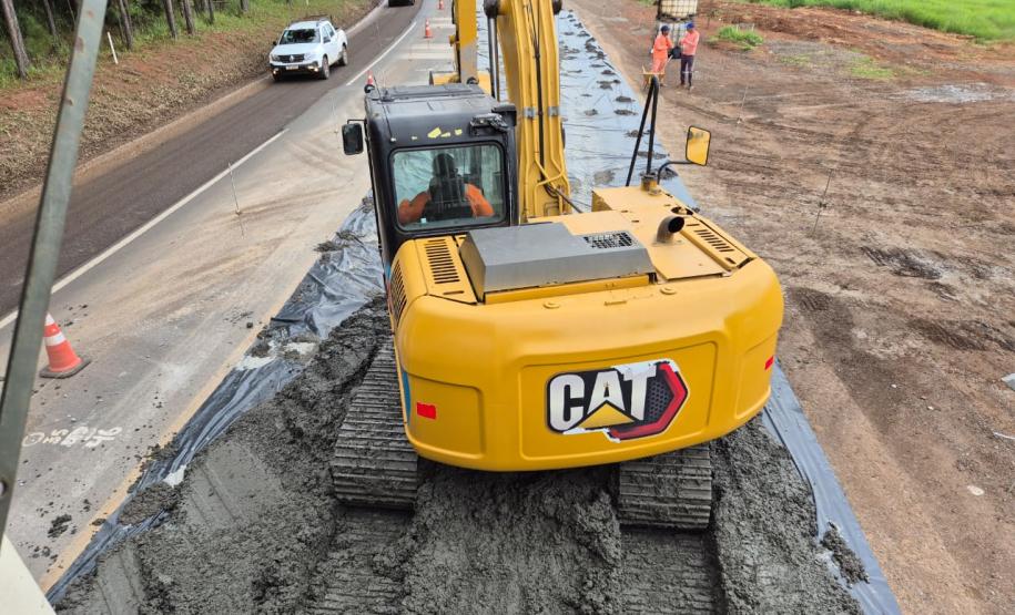 Começa obra de restauração em concreto de rodovias entre Nova Tebas e Pitanga