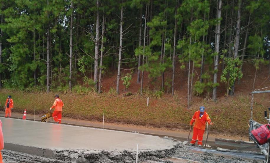 Começa obra de restauração em concreto de rodovias entre Nova Tebas e Pitanga