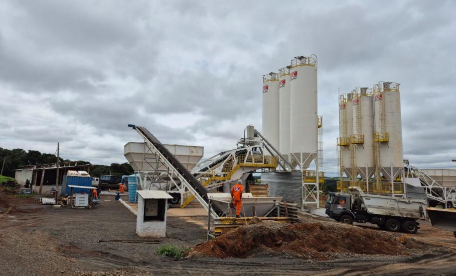Começa obra de restauração em concreto de rodovias entre Nova Tebas e Pitanga