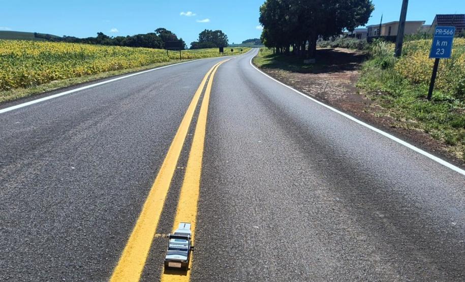 DER/PR reforça sinalização viária em Francisco Beltrão e na ligação com Itapejara D'Oeste