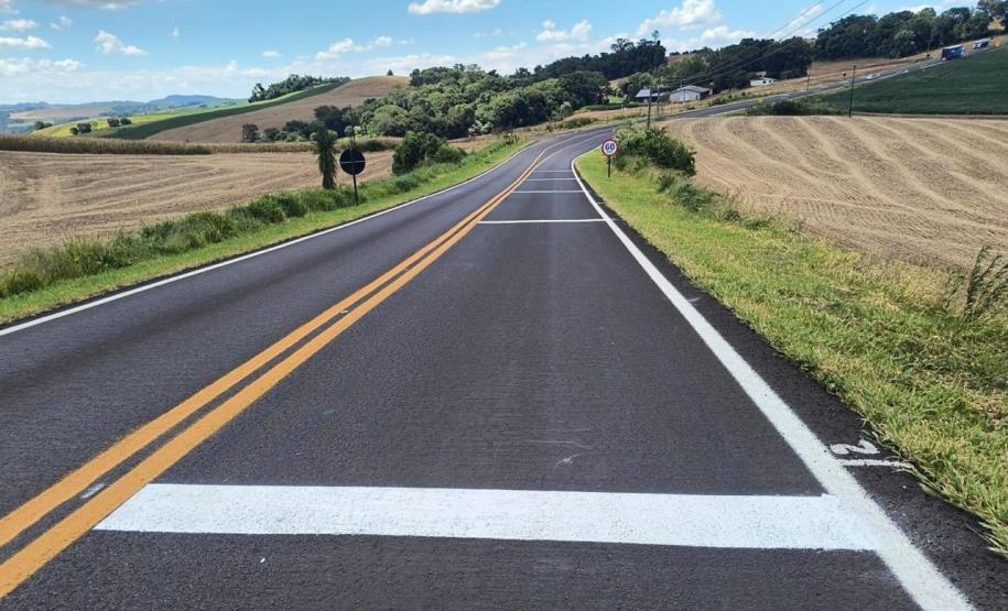 DER/PR reforça sinalização viária em Francisco Beltrão e na ligação com Itapejara D'Oeste