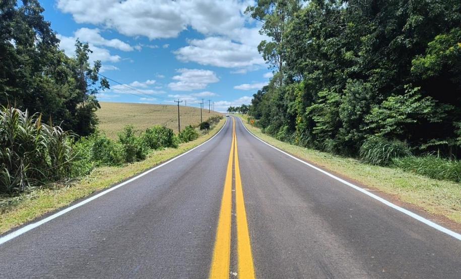 DER/PR reforça sinalização viária em Francisco Beltrão e na ligação com Itapejara D'Oeste