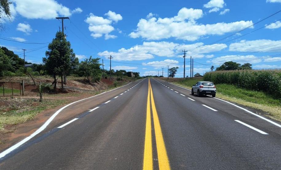 DER/PR reforça sinalização viária em Francisco Beltrão e na ligação com Itapejara D'Oeste