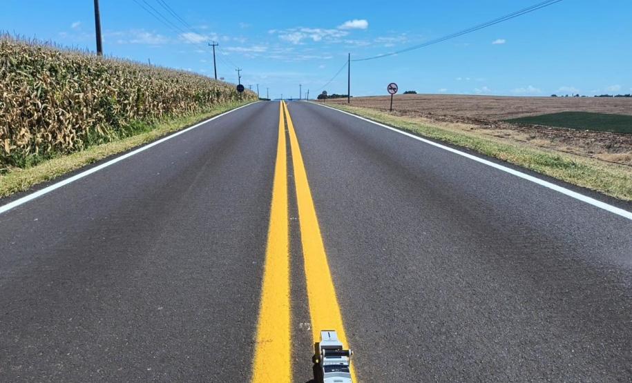 DER/PR reforça sinalização viária em Francisco Beltrão e na ligação com Itapejara D'Oeste