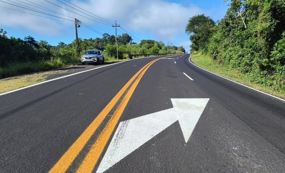 DER/PR reforça sinalização viária em Francisco Beltrão e na ligação com Itapejara D'Oeste