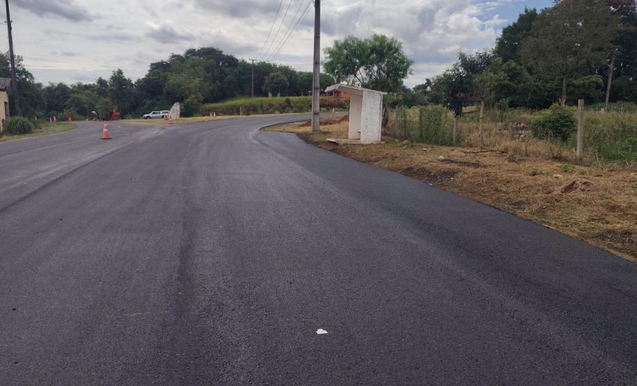 Rodovia de Foz do Jordão recebe melhorias na pista e nos acostamentos