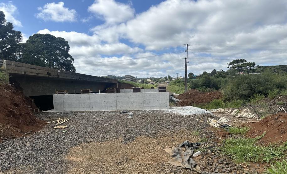 Duplicação em concreto da PRC-466 entre Turvo e Palmeirinha chega a 22,7% de execução