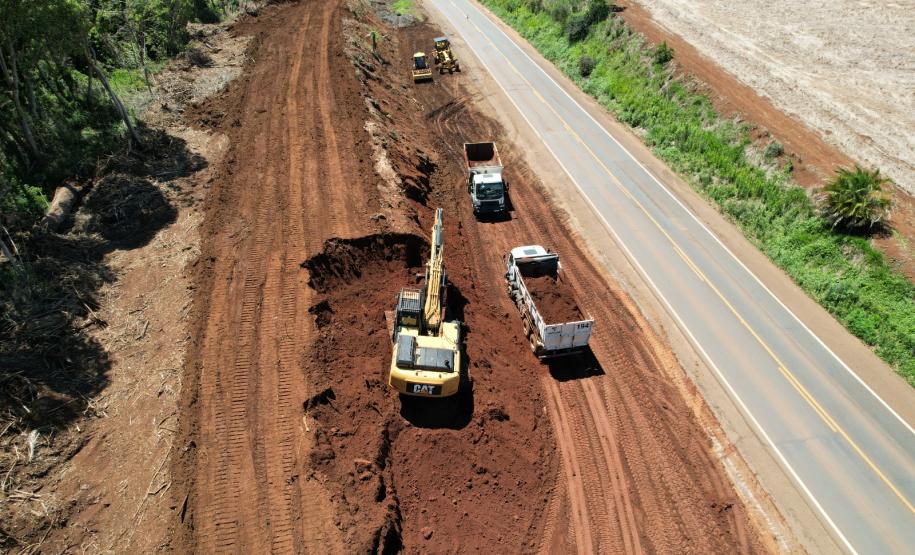 Detonação de rocha interdita PRC-466 entre Pitanga e Turvo nesta quarta-feira
