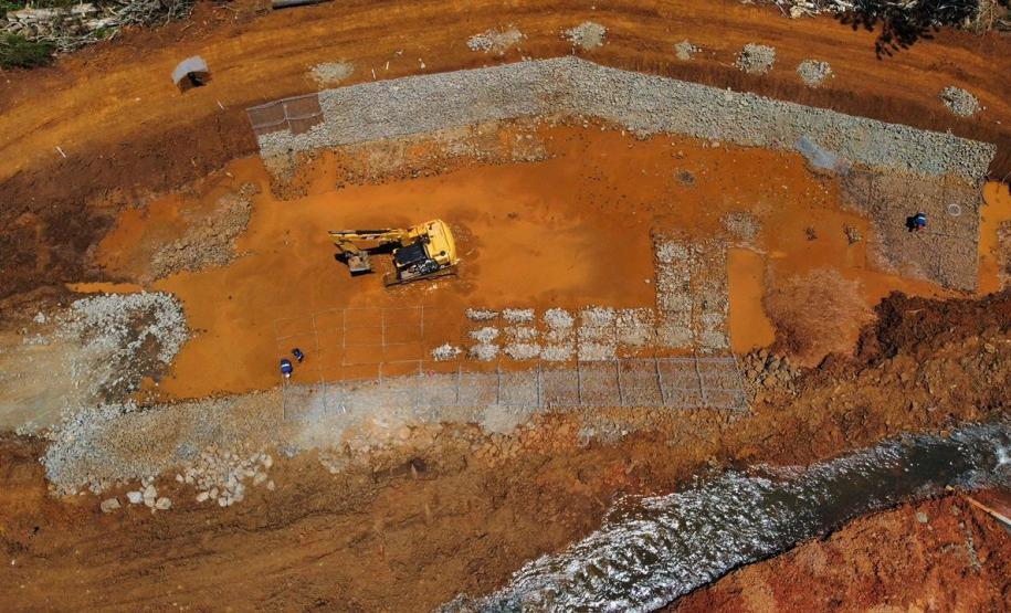 Duplicações em concreto da PRC-466 entre Pitanga e Palmeirinha tem novos bloqueios