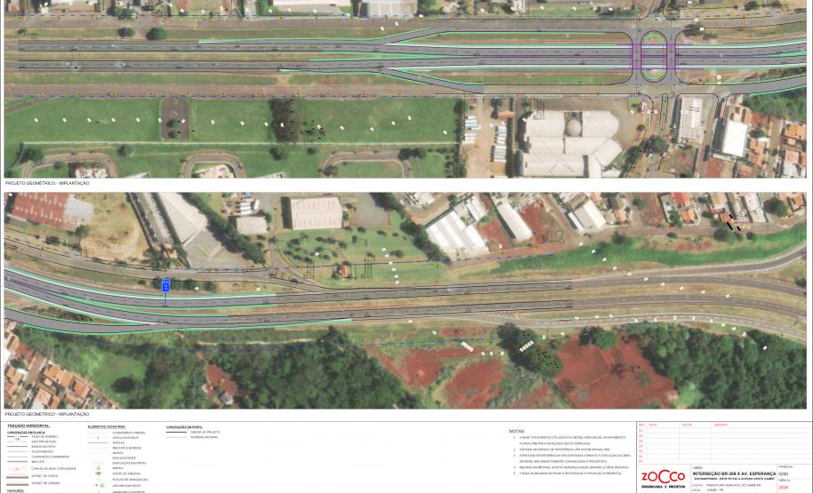DER/PR publica resultado final do edital do novo Trevo da Esperança em Cambé