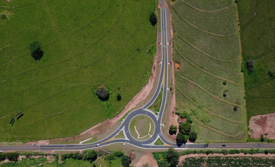 Estado entrega novo trevo rodoviário entre Porto Rico e São Pedro do Paraná