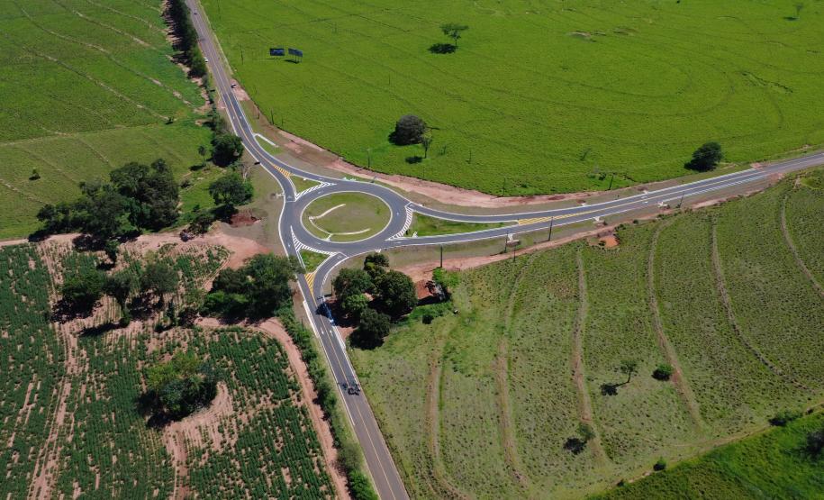 Estado entrega novo trevo rodoviário entre Porto Rico e São Pedro do Paraná