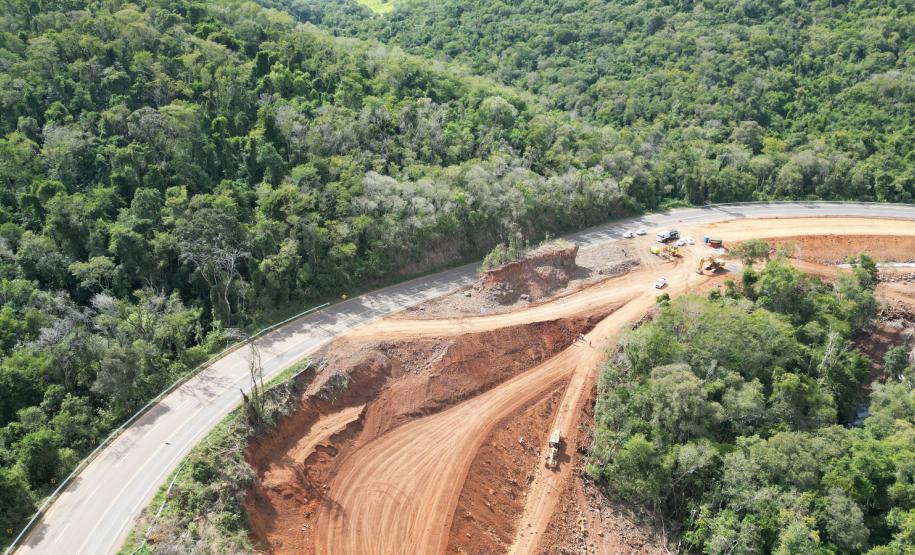 Restauração de rodovias entre Pitanga e Nova Tebas avança no primeiro mês de obras