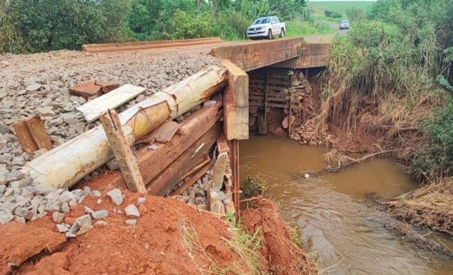 Município de Francisco Alves e o Estado vão pavimentar estrada e construir duas pontes