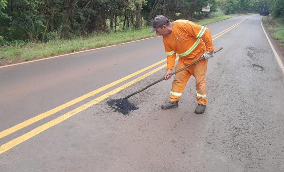 DER/PR começa conservação em 53,1 km da PR-092 na região Norte