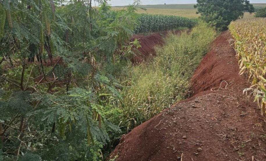 DER/PR vai corrigir erosão e melhorar drenagem de águas em rodovia de Ourizona