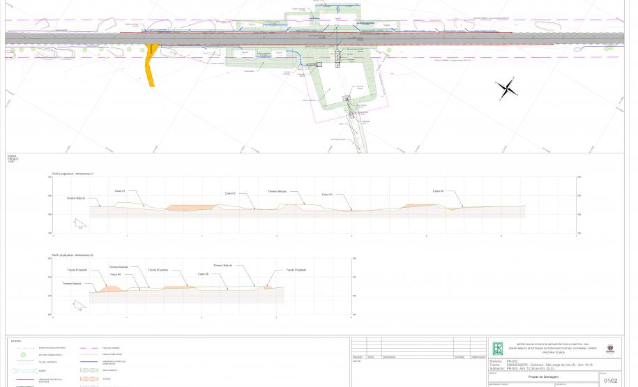 DER/PR vai corrigir erosão e melhorar drenagem de águas em rodovia de Ourizona