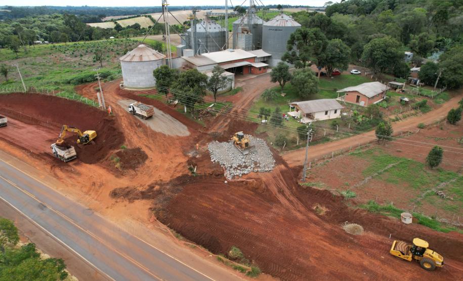 PRC-466 duplicação em concreto entre Pitanga e Turvo
