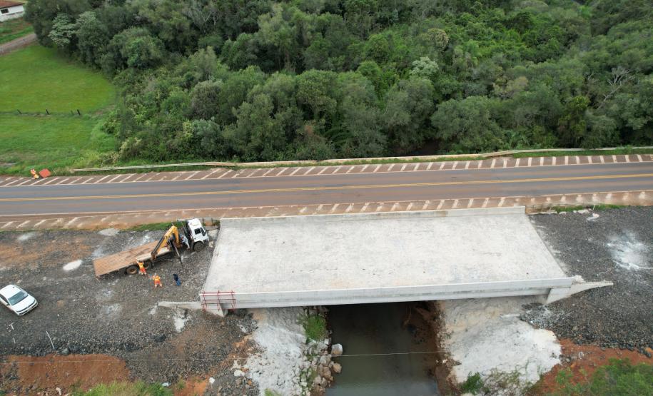PRC-466 duplicação em concreto entre Pitanga e Turvo