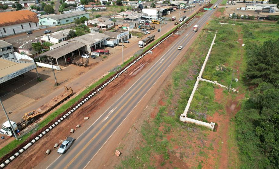 PRC-466 duplicação em concreto entre Pitanga e Turvo