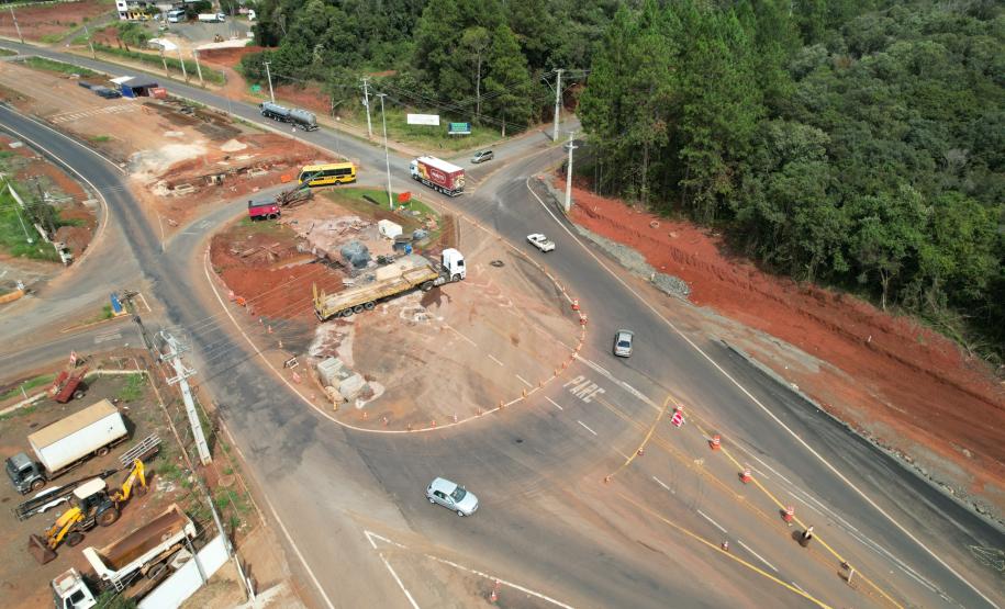 PRC-466 duplicação em concreto entre Pitanga e Turvo
