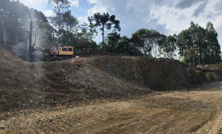 PRC-466 entre Turvo e Palmeirinha terá detonação de rochas na próxima quinta-feira