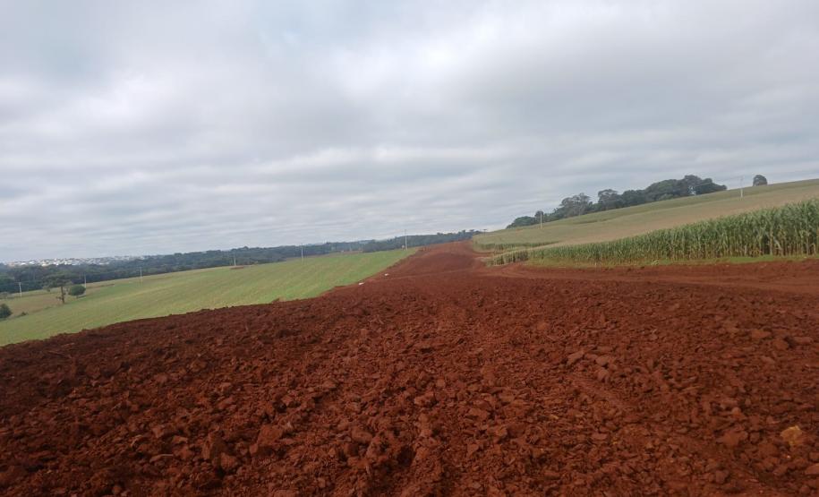 Novo Contorno Noroeste de Pato Branco tem avanços nos serviços de terraplenagem