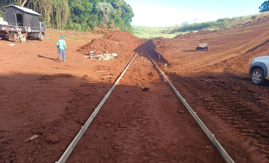 Novo Contorno Noroeste de Pato Branco tem avanços nos serviços de terraplenagem