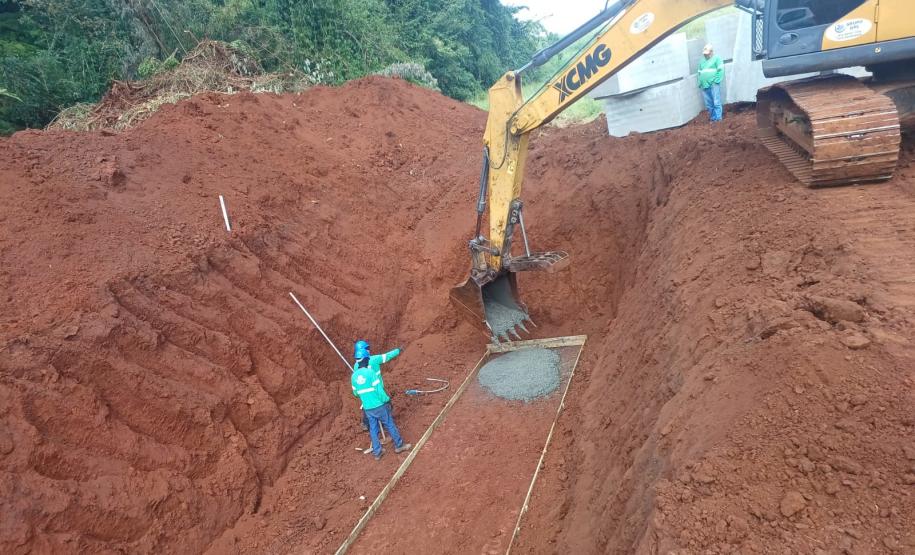 Novo Contorno Noroeste de Pato Branco tem avanços nos serviços de terraplenagem