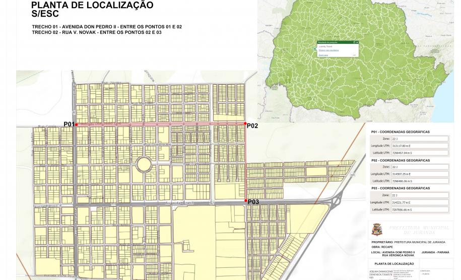 Convênio entre Juranda e o Estado viabiliza recape asfáltico em ruas municipais