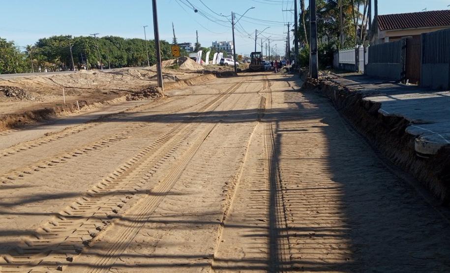 Duplicação da PR-412 entre Matinhos e Praia de Leste avança com viaduto e marginais